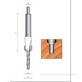 Countersink Tct Drill Bits With M5*10 Adjustable Screw And Center Point